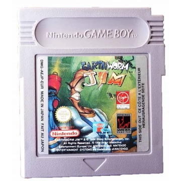 EarthWorm Jim GB(Csak a kazetta és kézikönyv)