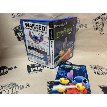 Stitch - Experiment 626 PS2 (Tok, Borító,Kézikönyv)