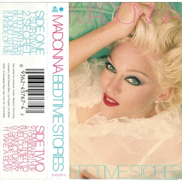 Madonna Bad Time Stories Magnókazetta
