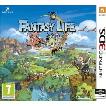 Fantasy Life Nintendo 3DS (Francia borító)