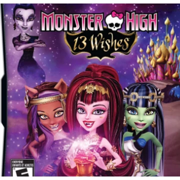 Monster High: 13 Wishes 3DS (francia borító)