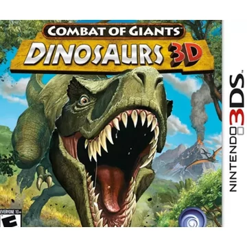 Combat of Gigants Dinosaurs 3DS (francia borító)