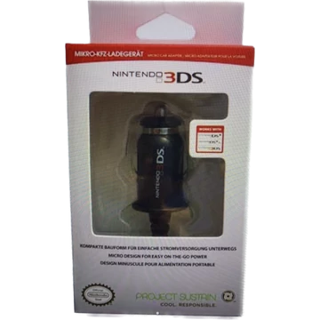 NINTENDO 3ds autós töltő