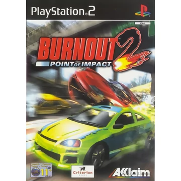 Burnout 2 Point Of Impact PS2(Holland, Francia Borító)