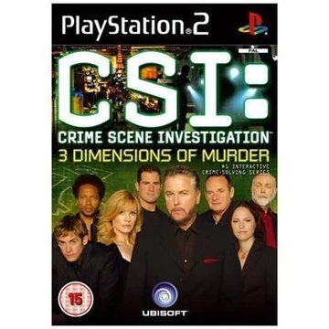 CSI: Crime Scene Investigation 3 Dimensions of Murder PS2(Holland Borító)