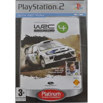 WRC 4 PS2 (Platinum)(Holland, Francia Borító)