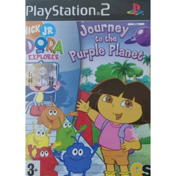 Dora the Explorer: Journey to the Purple Planet PS2 (holland borító)