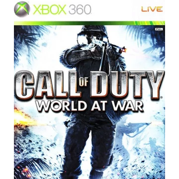 Call of Duty World At War Xbox360 (dán, finn, norvég, svéd borító)