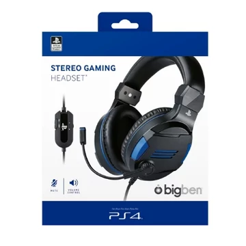 Nacon Stereo Gaming Headset V3 - Fekete (PS4)