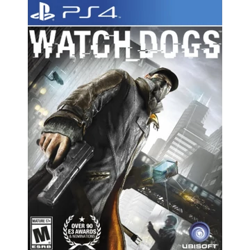 Watch Dogs PS4 - CSAK tok borítóval+kézikönyv 