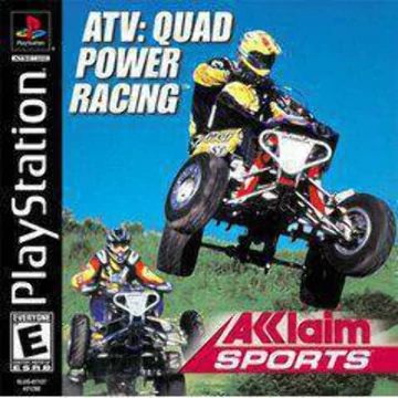 ATV: Quad Power Racing PS1 (Francia, Holland Borító)