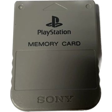 Playstation 1 memóriakártya.