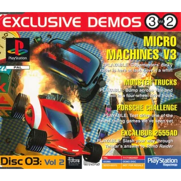 Official UK Playstation Magazin Disc 03 Vol 2 PS1