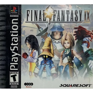 Final Fantasy IX PS1 NTSC-U/C 4 lemezes