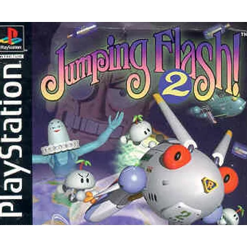 Jumping Flash! 2 PS1 (francia, holland, német, olasz borító)