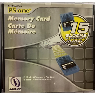    PlayStation 1 PS1 szürke memóriakártya toktartó