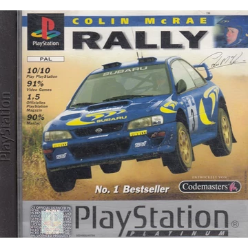 Colin McRae Rally PS1 (spanyol borító)