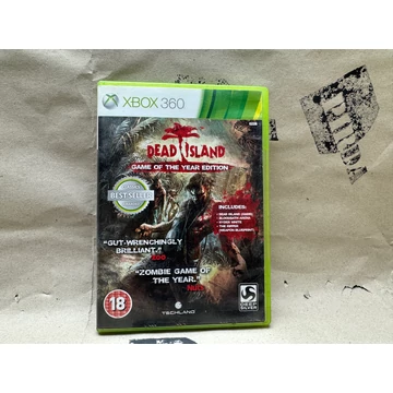 Dead Island- Game of the year edition Xbox360 (Borító, tok, kézikönyv)