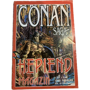 Conan Saga II.évf. 1.szám 1990. Február