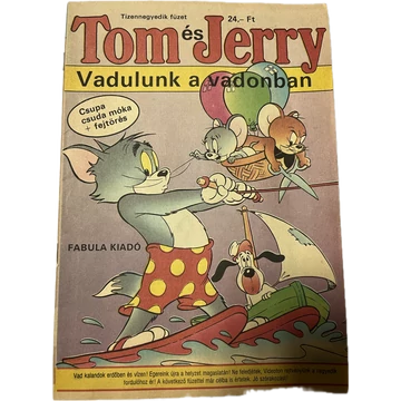Tom and Jerry - Vadulunk a vadonban Képregény