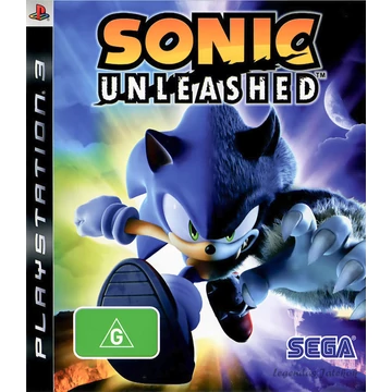 Sonic Unleashed Ps3(Német Borító)