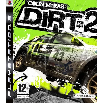 Colin McRae Dirt 2 PS3 (francia borító)