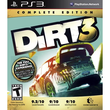 Dirt 3 PS3 Complete Edition