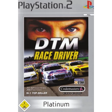 DTM Race Driver PS2 Platinum (holland, francia borító) CSAK tok, borító 