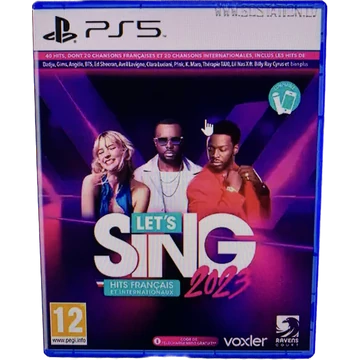 Lets's Sing 2023 + 1 mikrofon PS5
