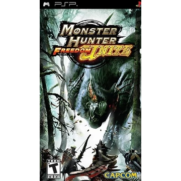 Monster Hunter Freedom Unite PSP (francia borító)