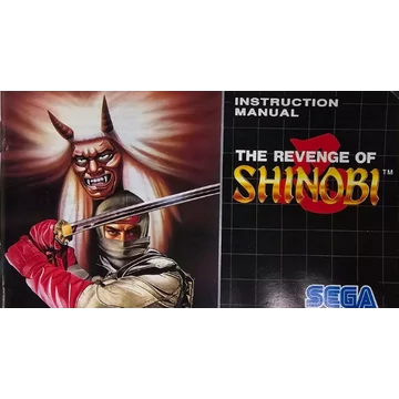Sega The Revenge of Shinobi Kézikönyv