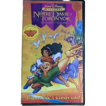 A Notre Dame-i Toronyőr VHS