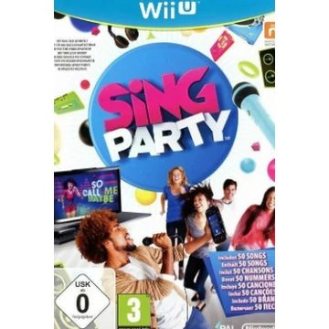 Sing Party Wii U ( német, francia, spanyol, portugál, olasz, orosz borító)