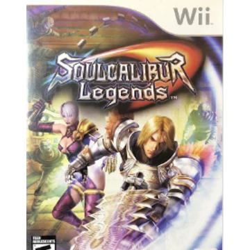 Soulcalibur Legends Wii (francia borító)