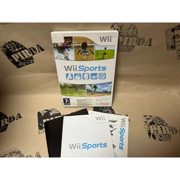 Wii Sport (Borító, Tok, Kézikönyv)