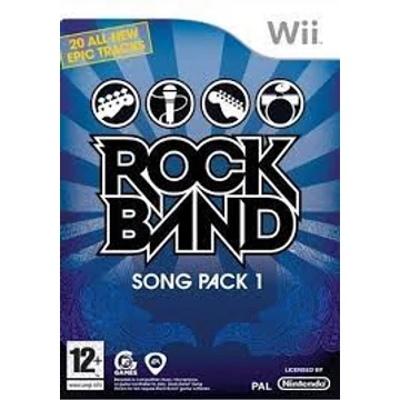 Rock Band Song Pack 1 Wii( Francia Borító)