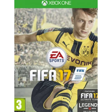 FIFA17 Xbox One - magyar borító