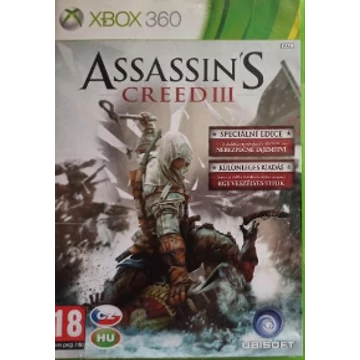 Assassin's Creed 3 Xbox 360( Különleges kiadás)