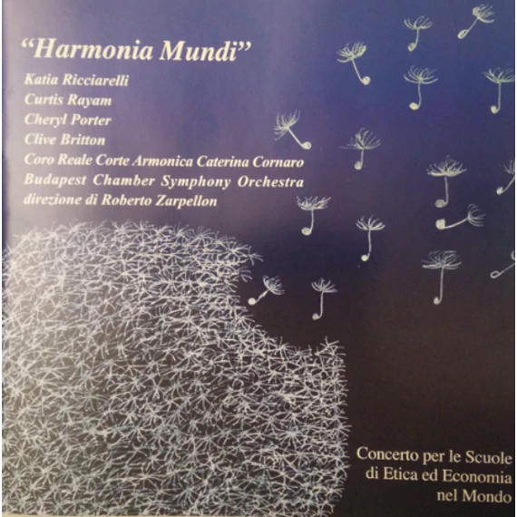"Harmonia Mundi" - Concerto Per Le Scuole Di Etica Ed Economia Nel Mondo CD