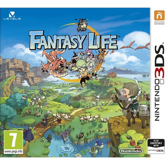 Fantasy Life Nintendo 3DS (Francia borító)