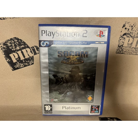 Socom U.S. Navy SEALS PS2 (Platinum)(Borító)