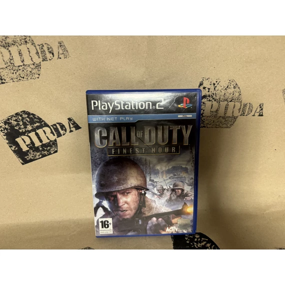 Call of Duty Finest Hour PS2 (Borító,Tok)