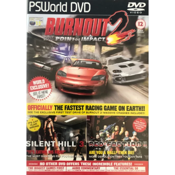 PSWorld DVD – Burnout 2: Point of Impact (World Exclusive!)