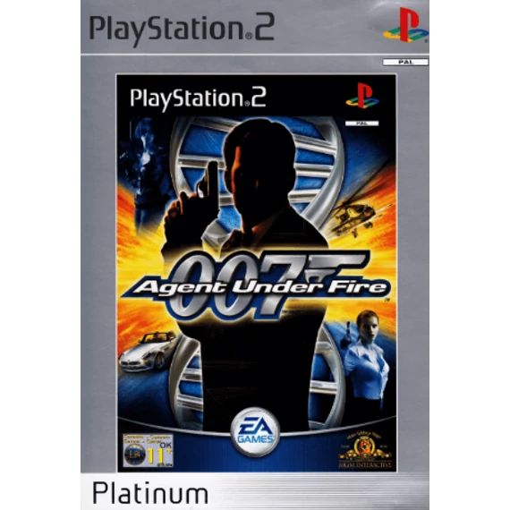 JAMES BOND 007 IN...AGENT Under Fire PS2 Platinum