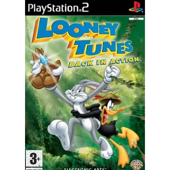 Looney Tunes: Back in Action PS2 (magyar, cseh borító)