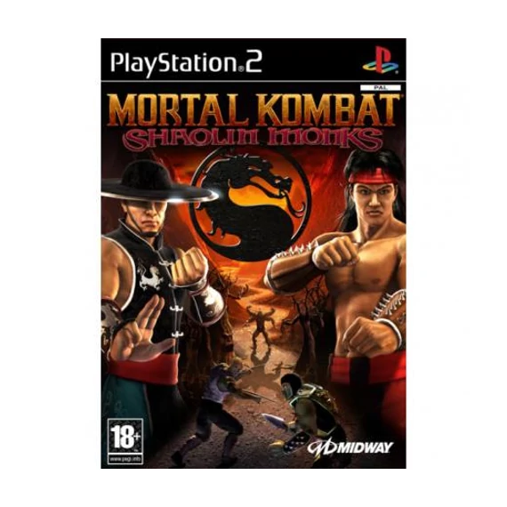 Mortal Kombat - Shaolin Monks Ps2 ( holland borító)