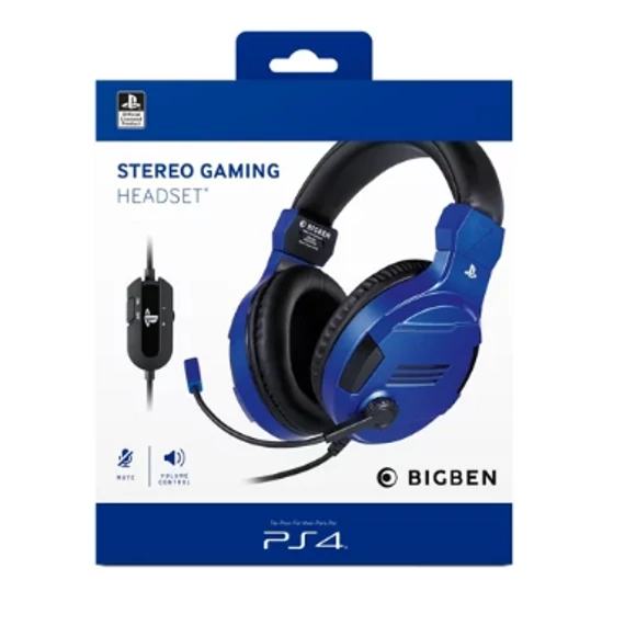Nacon Stereo Gaming Headset V3 - Kék (PS4)