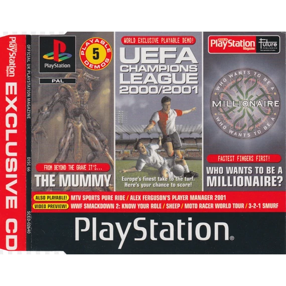Official UK Playstation Magazin Disc 66 PS1