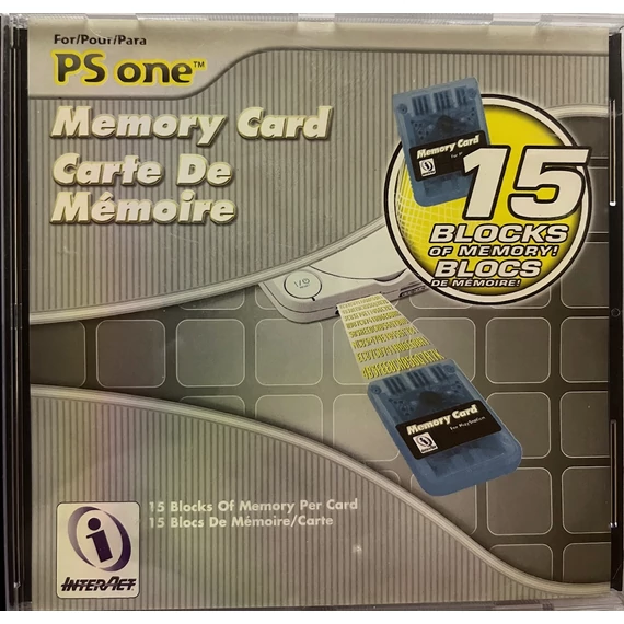    PlayStation 1 PS1 szürke memóriakártya toktartó