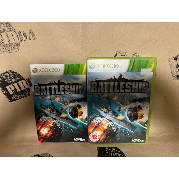 Battleship Xbox360 (Borító,Kézikönyv)